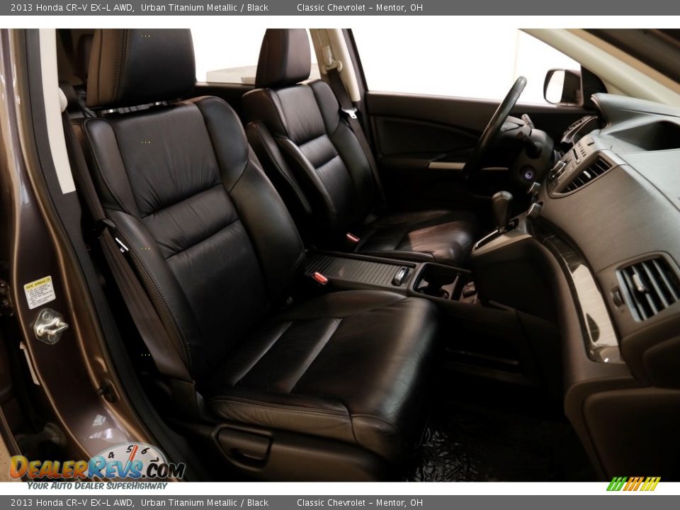 2013 Honda CR-V EX-L AWD Urban Titanium Metallic / Black Photo #16