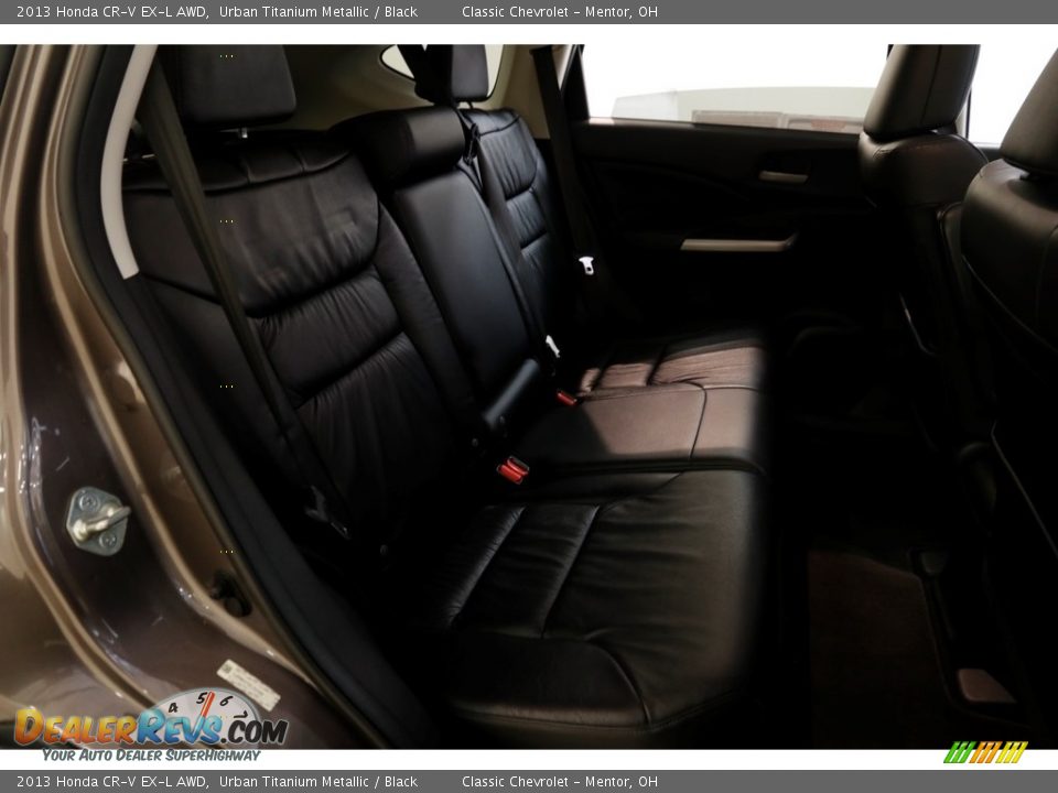 2013 Honda CR-V EX-L AWD Urban Titanium Metallic / Black Photo #17