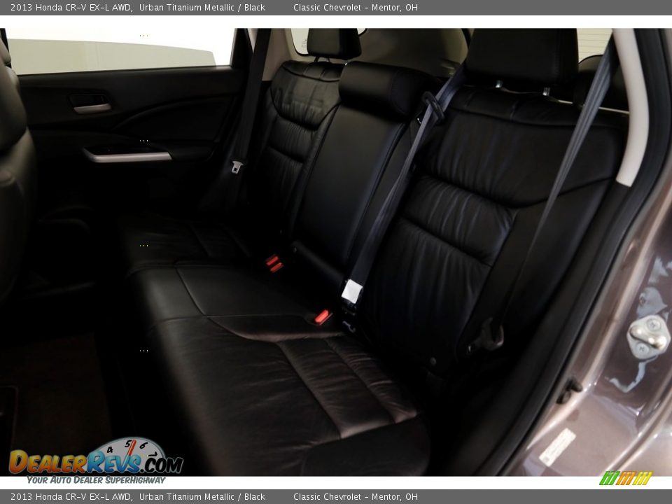 2013 Honda CR-V EX-L AWD Urban Titanium Metallic / Black Photo #18