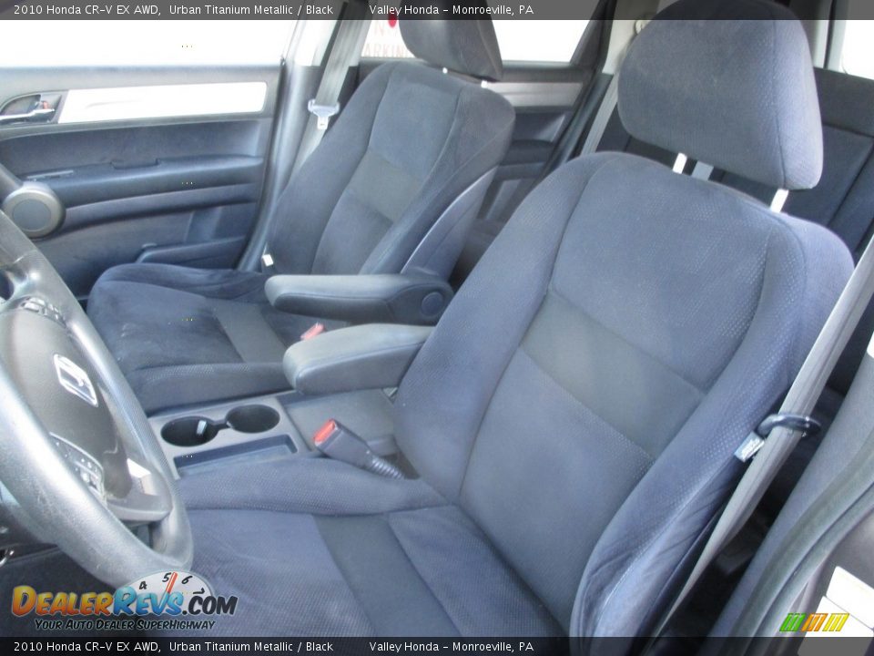 2010 Honda CR-V EX AWD Urban Titanium Metallic / Black Photo #12