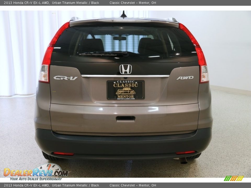2013 Honda CR-V EX-L AWD Urban Titanium Metallic / Black Photo #19
