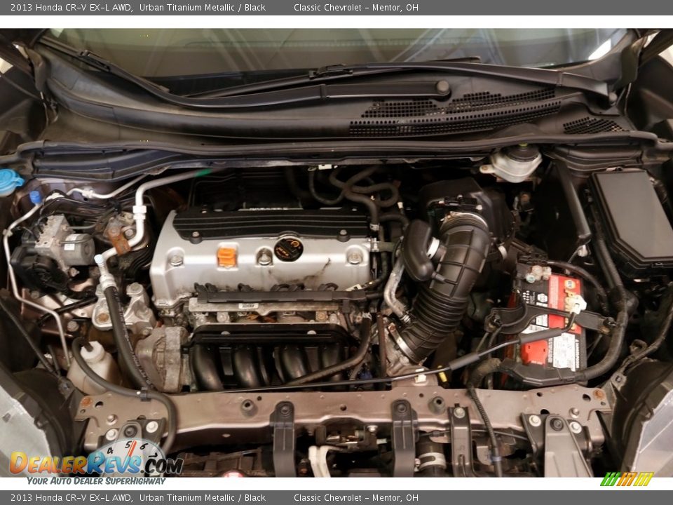 2013 Honda CR-V EX-L AWD Urban Titanium Metallic / Black Photo #20