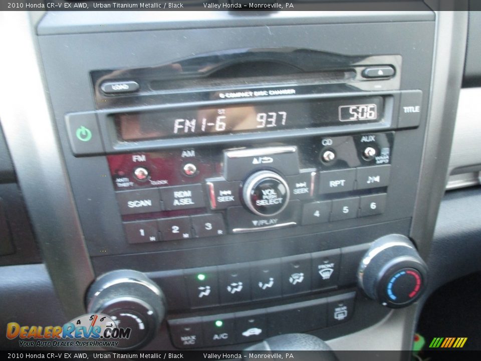2010 Honda CR-V EX AWD Urban Titanium Metallic / Black Photo #15