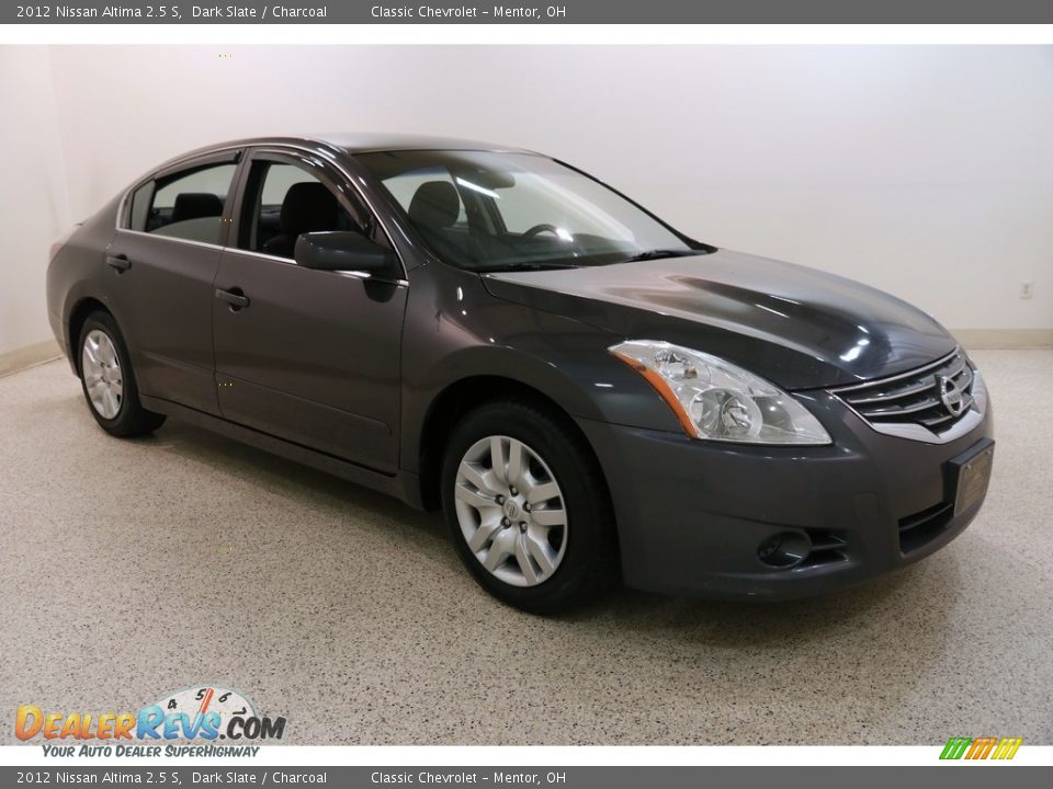 2012 Nissan Altima 2.5 S Dark Slate / Charcoal Photo #1