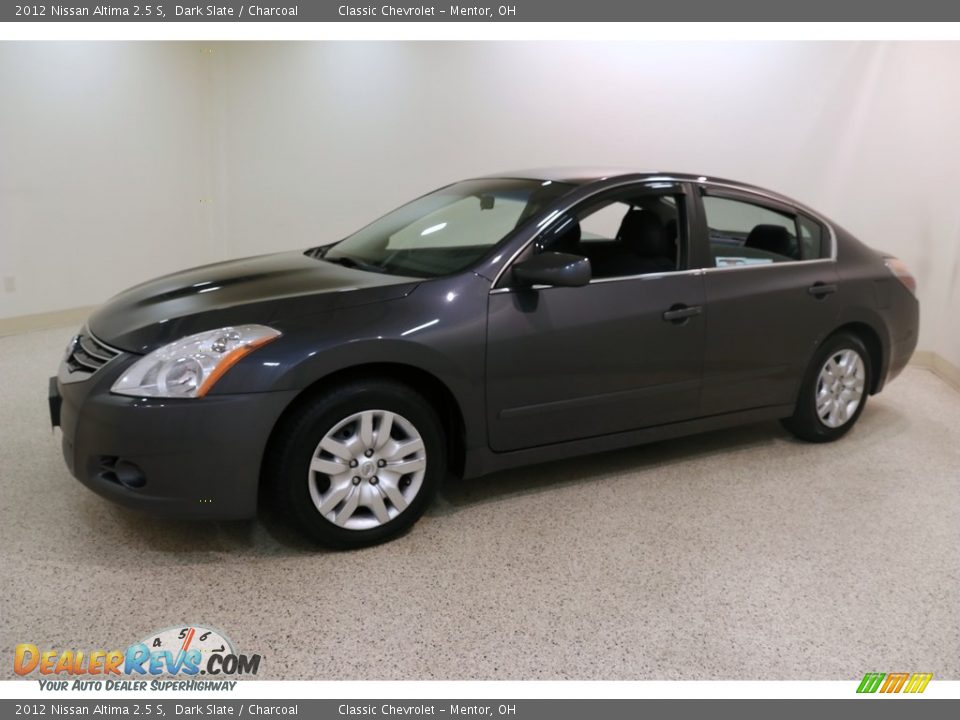 2012 Nissan Altima 2.5 S Dark Slate / Charcoal Photo #3