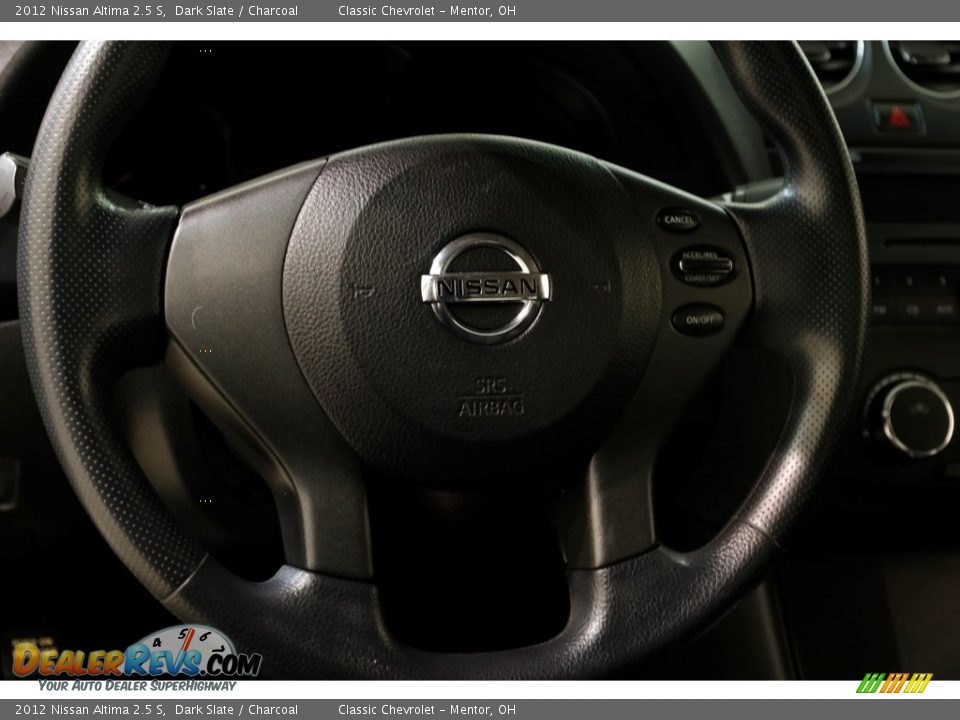 2012 Nissan Altima 2.5 S Dark Slate / Charcoal Photo #6