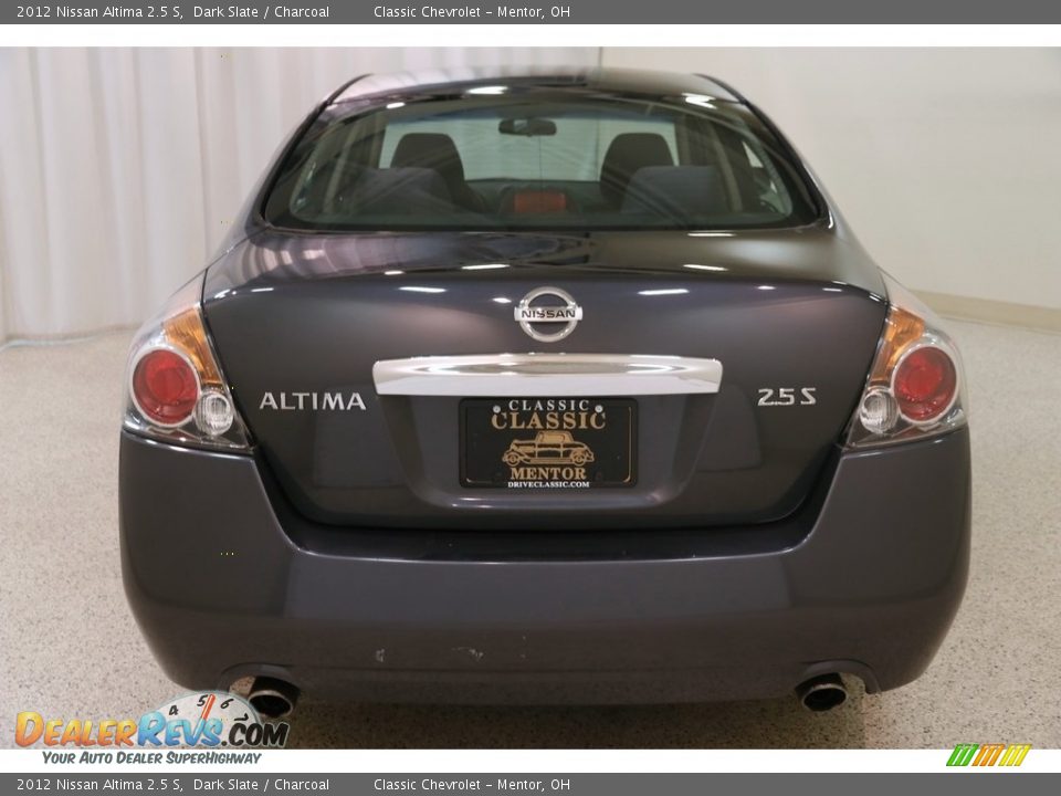 2012 Nissan Altima 2.5 S Dark Slate / Charcoal Photo #14