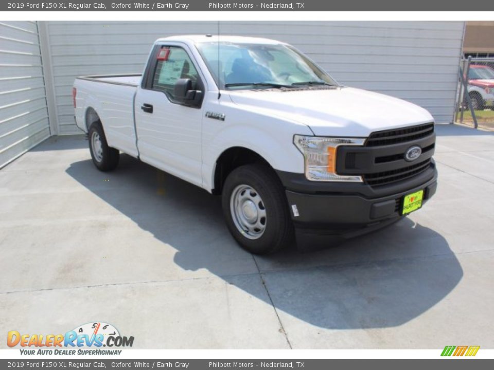 2019 Ford F150 XL Regular Cab Oxford White / Earth Gray Photo #2