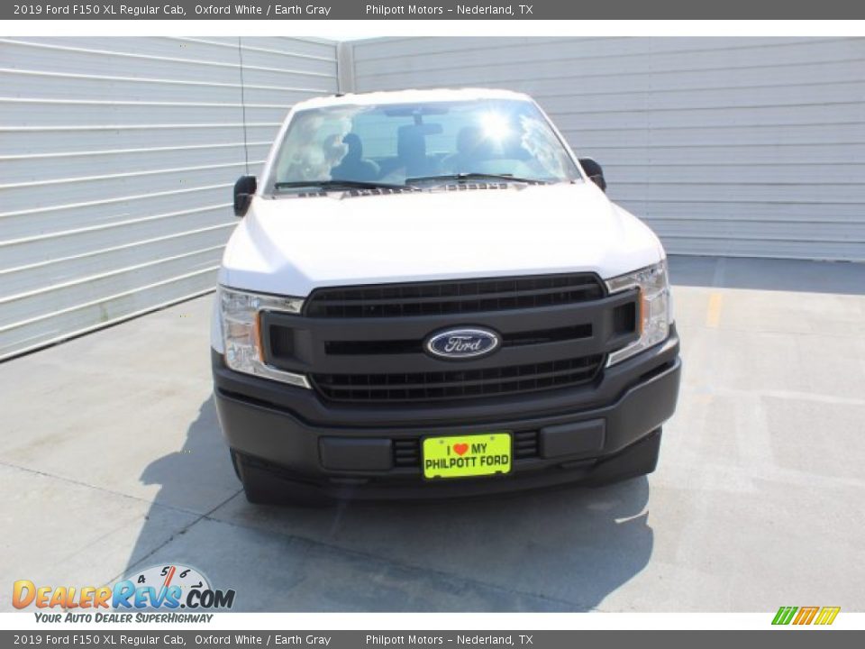 2019 Ford F150 XL Regular Cab Oxford White / Earth Gray Photo #3