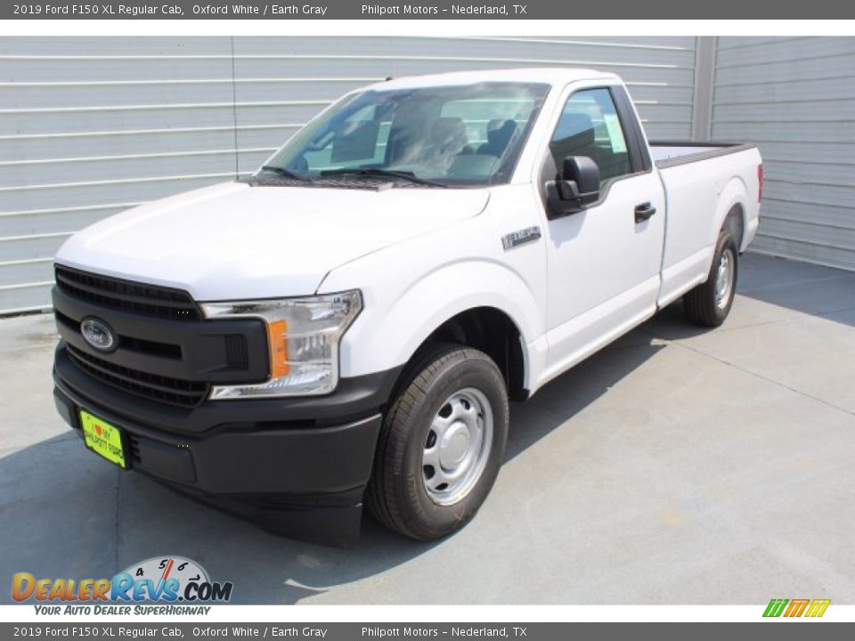 2019 Ford F150 XL Regular Cab Oxford White / Earth Gray Photo #4