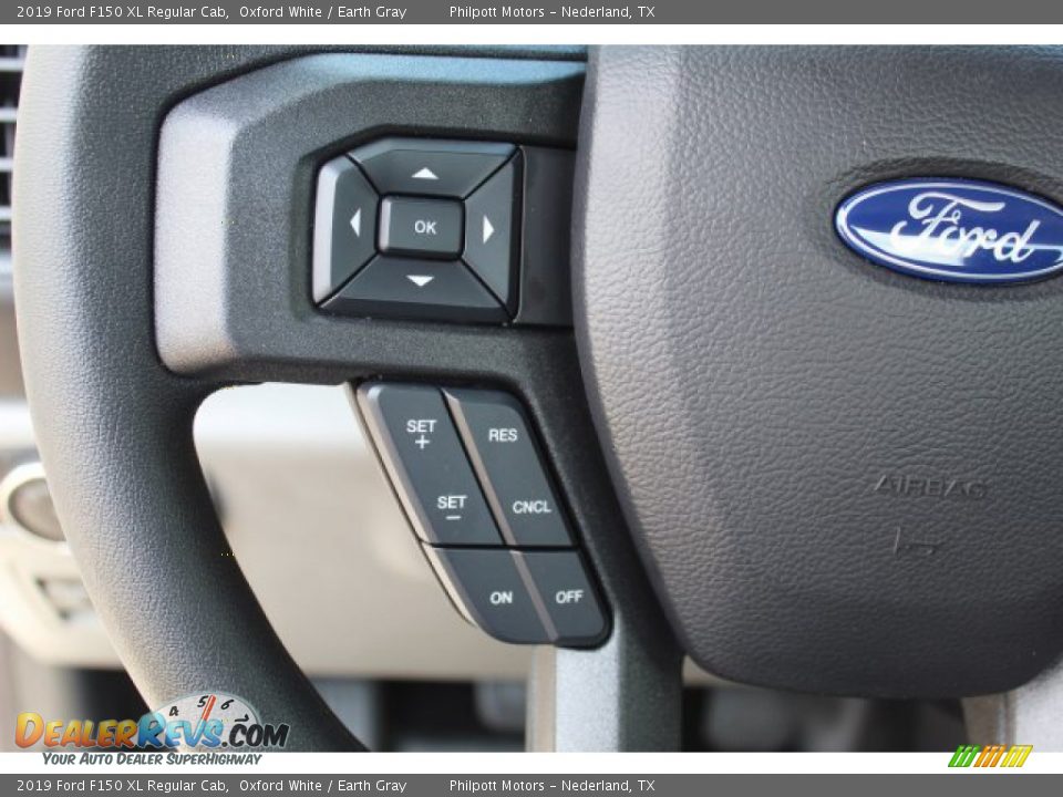 2019 Ford F150 XL Regular Cab Oxford White / Earth Gray Photo #11