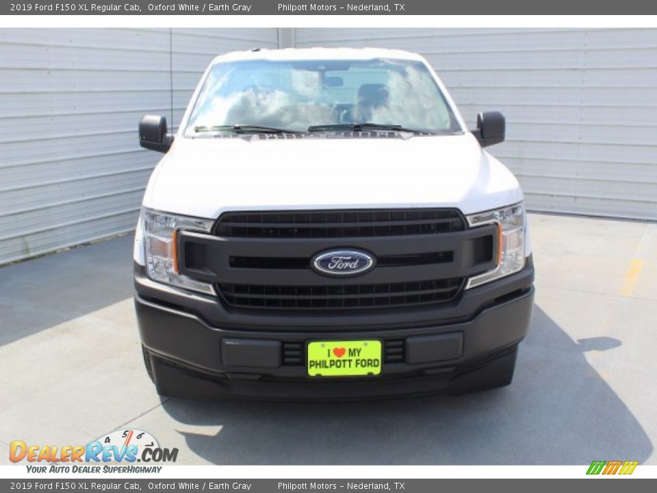 2019 Ford F150 XL Regular Cab Oxford White / Earth Gray Photo #3