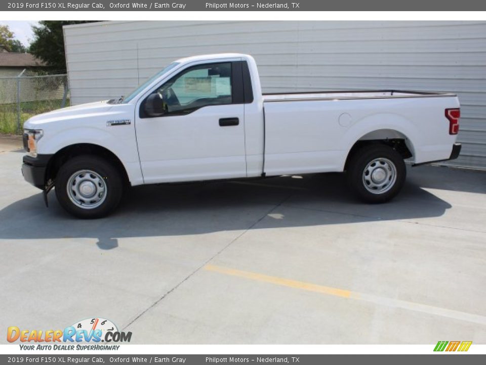 2019 Ford F150 XL Regular Cab Oxford White / Earth Gray Photo #6