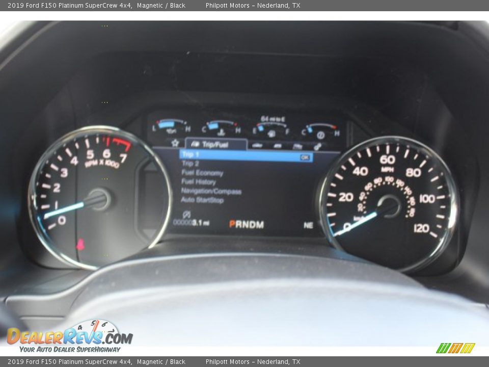 2019 Ford F150 Platinum SuperCrew 4x4 Gauges Photo #16