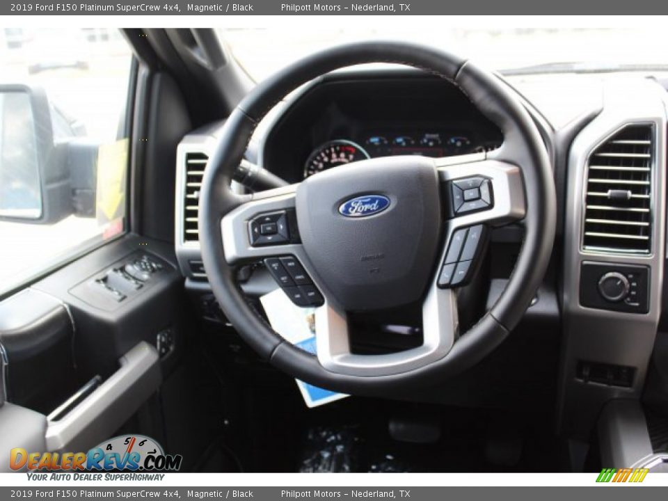 2019 Ford F150 Platinum SuperCrew 4x4 Steering Wheel Photo #25