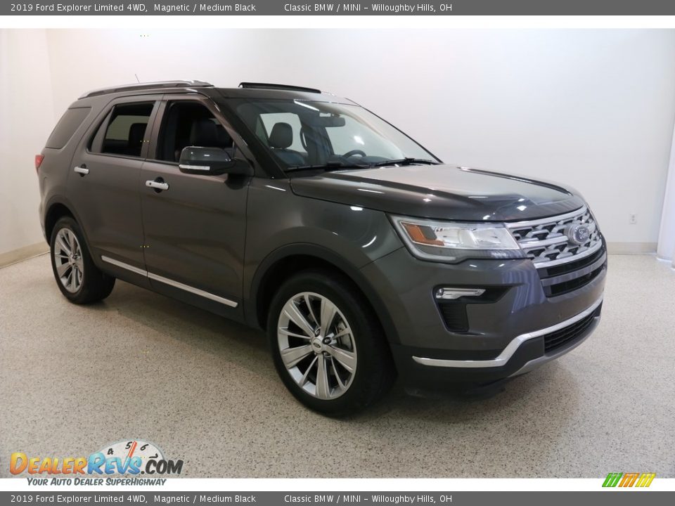 2019 Ford Explorer Limited 4WD Magnetic / Medium Black Photo #1