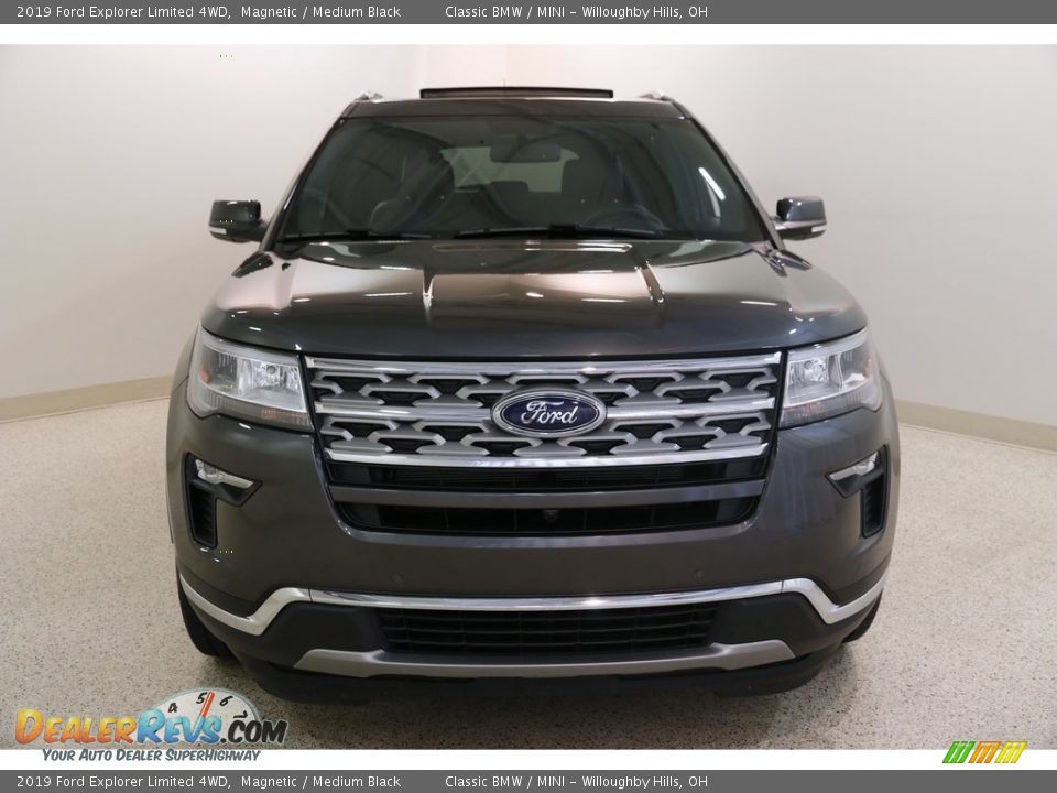 2019 Ford Explorer Limited 4WD Magnetic / Medium Black Photo #2