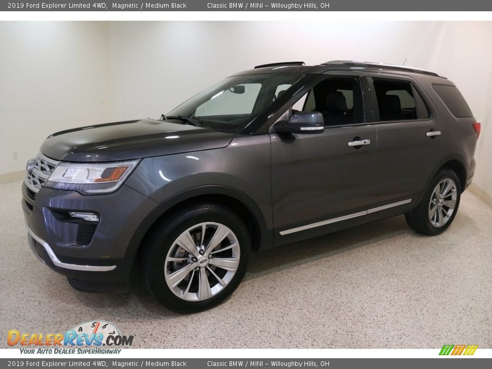 2019 Ford Explorer Limited 4WD Magnetic / Medium Black Photo #3