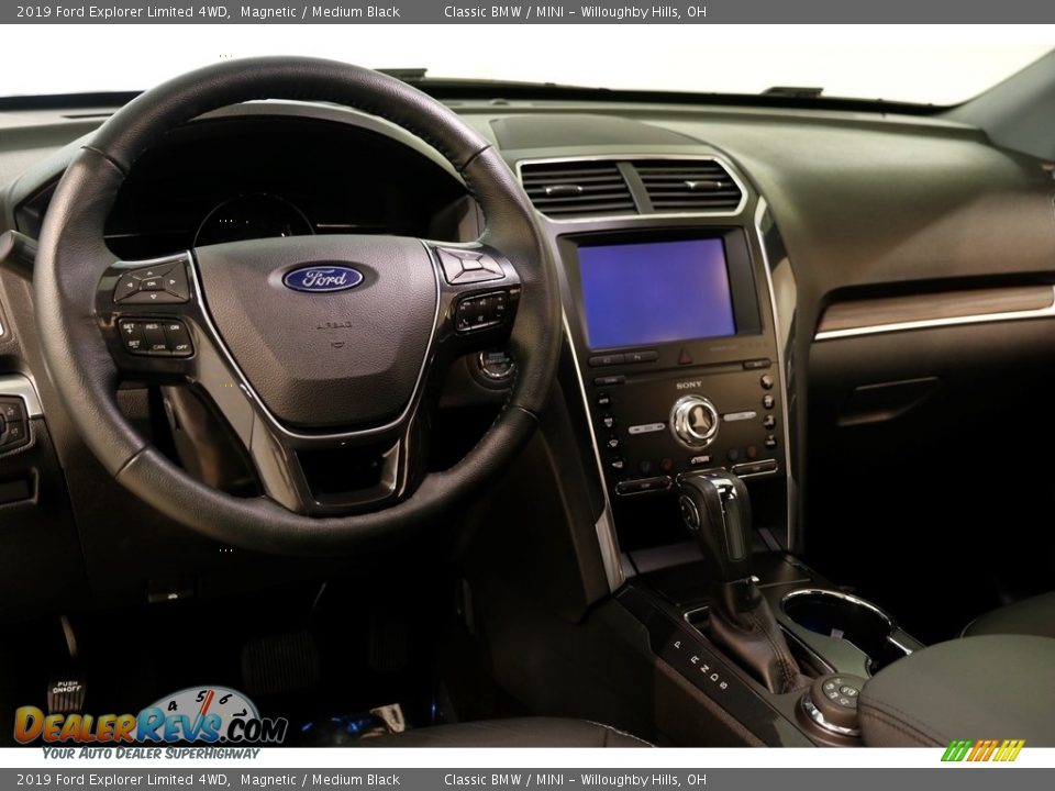 2019 Ford Explorer Limited 4WD Magnetic / Medium Black Photo #7