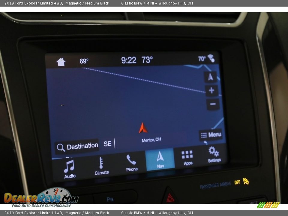 2019 Ford Explorer Limited 4WD Magnetic / Medium Black Photo #15