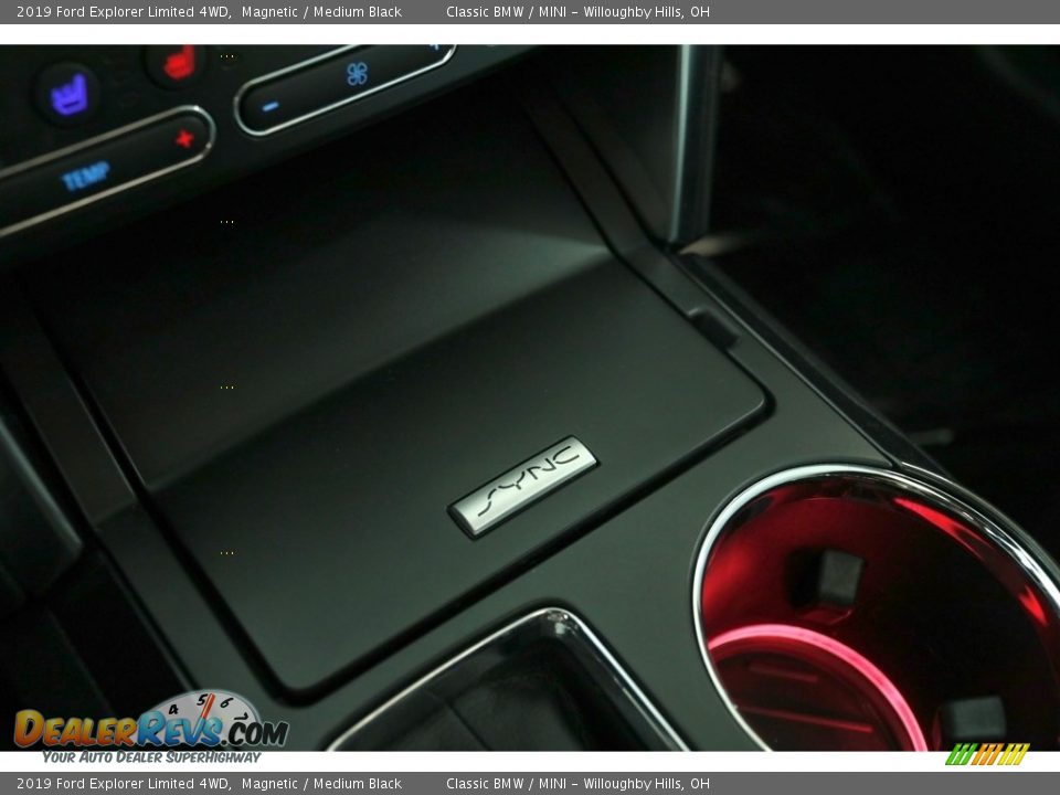 2019 Ford Explorer Limited 4WD Magnetic / Medium Black Photo #19