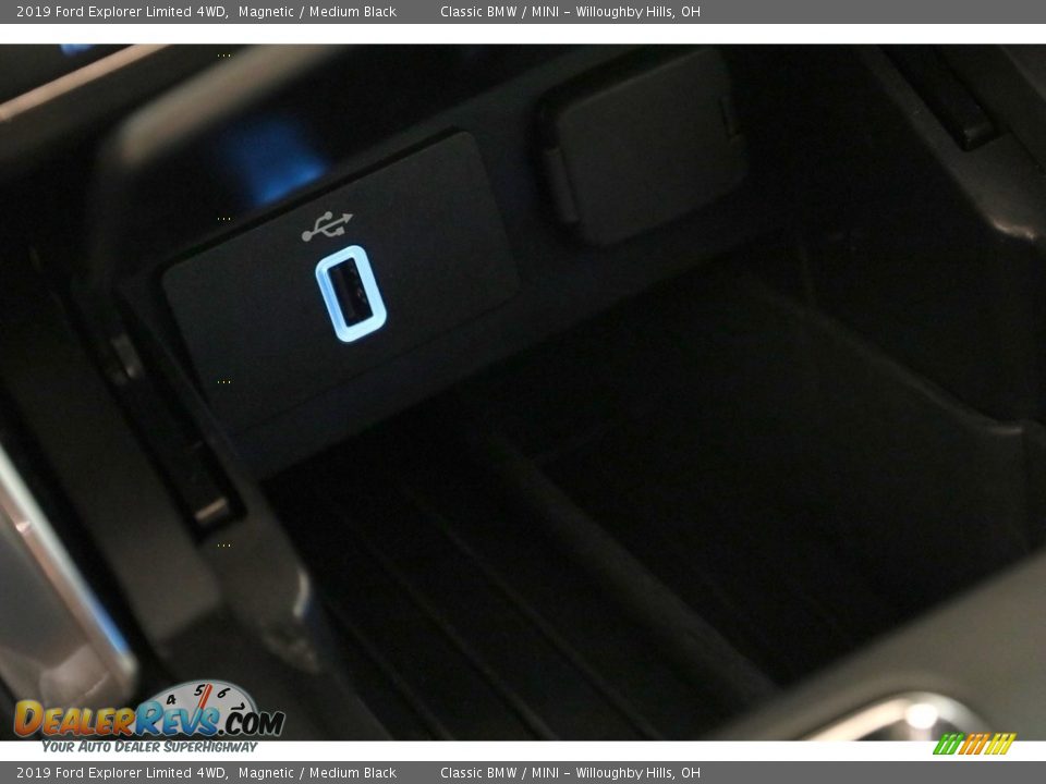 2019 Ford Explorer Limited 4WD Magnetic / Medium Black Photo #20