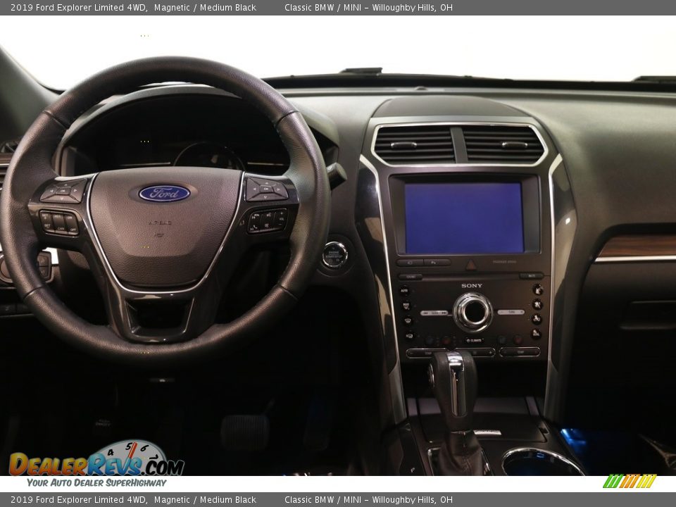 2019 Ford Explorer Limited 4WD Magnetic / Medium Black Photo #26