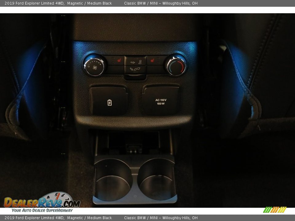 2019 Ford Explorer Limited 4WD Magnetic / Medium Black Photo #27