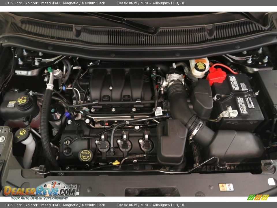 2019 Ford Explorer Limited 4WD Magnetic / Medium Black Photo #29