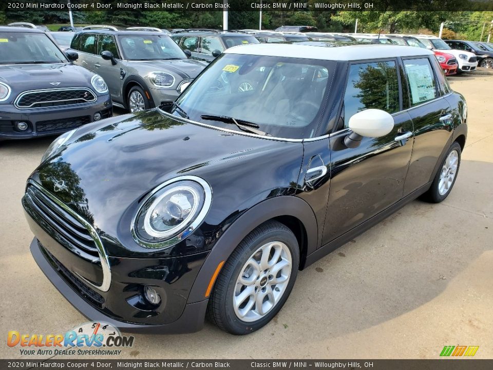 Midnight Black Metallic 2020 Mini Hardtop Cooper 4 Door Photo #4