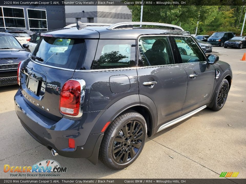 2020 Mini Countryman Cooper S All4 Thunder Gray Metallic / Black Pearl Photo #2