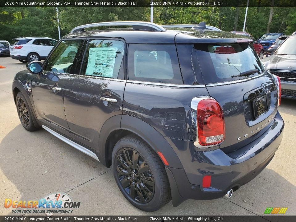 2020 Mini Countryman Cooper S All4 Thunder Gray Metallic / Black Pearl Photo #3