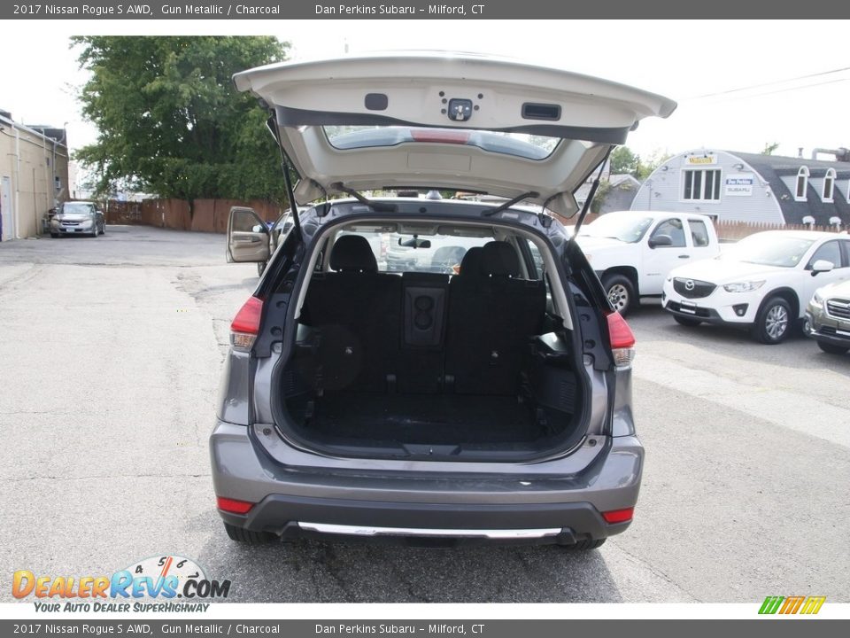 2017 Nissan Rogue S AWD Gun Metallic / Charcoal Photo #13