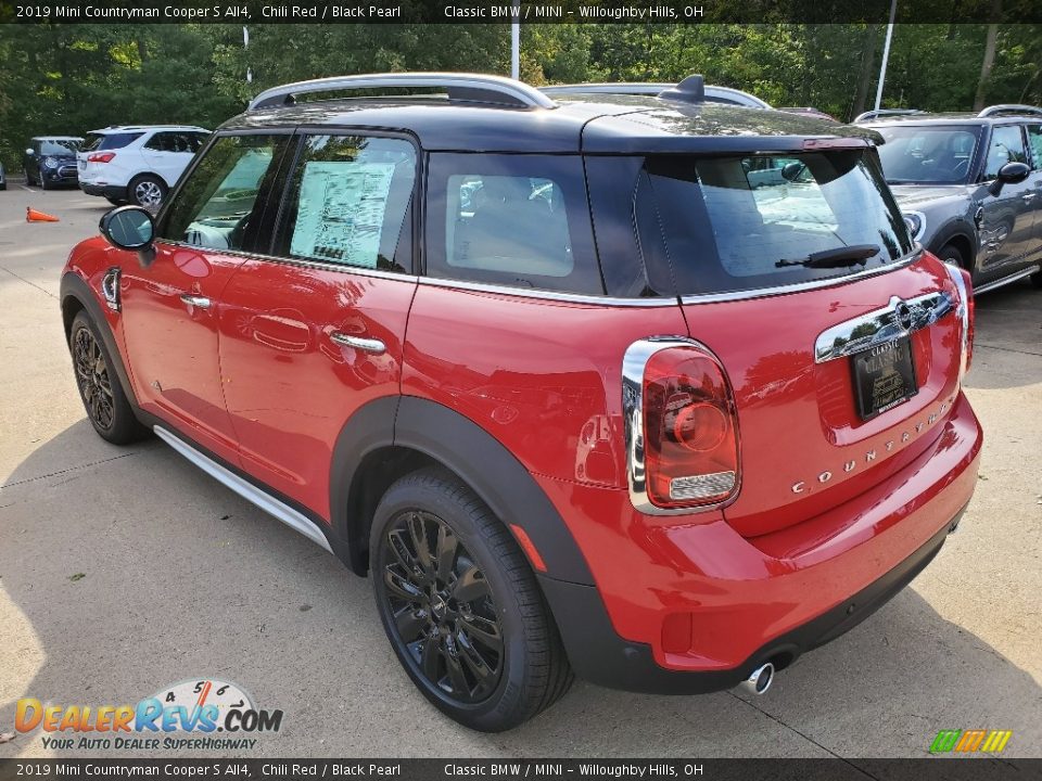 2019 Mini Countryman Cooper S All4 Chili Red / Black Pearl Photo #3