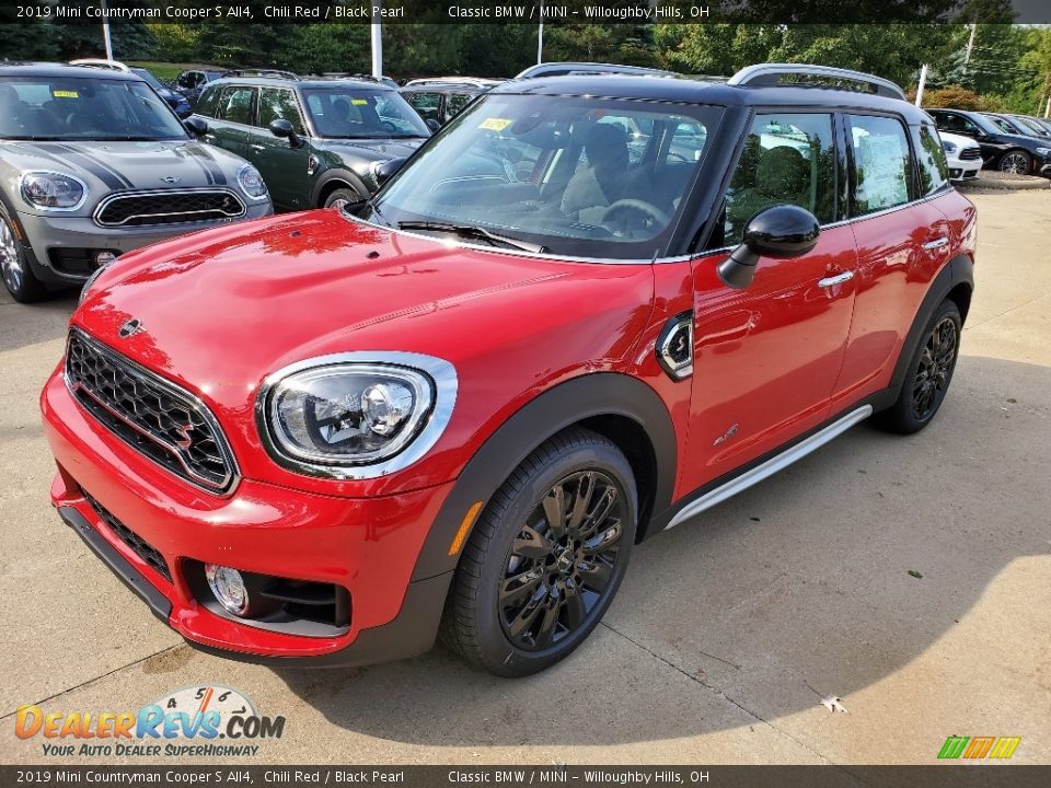 Chili Red 2019 Mini Countryman Cooper S All4 Photo #4