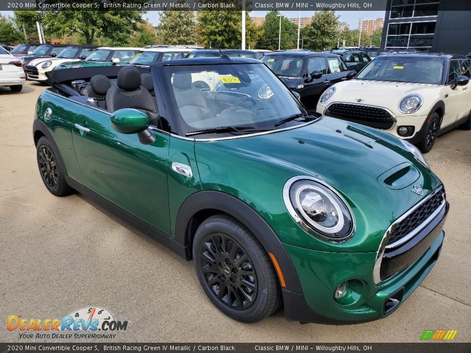 Front 3/4 View of 2020 Mini Convertible Cooper S Photo #1