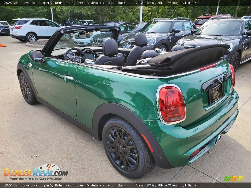 British Racing Green IV Metallic 2020 Mini Convertible Cooper S Photo #3