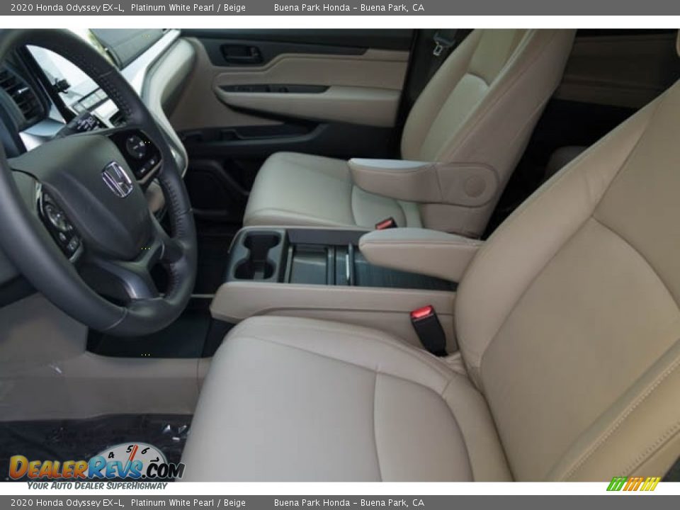 Front Seat of 2020 Honda Odyssey EX-L Photo #18
