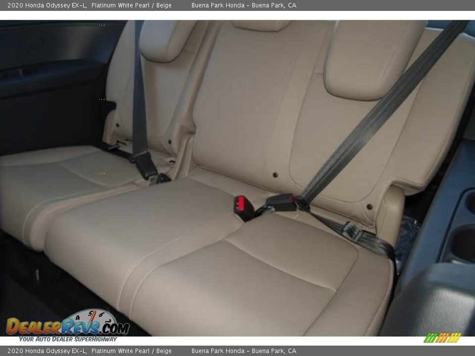 Rear Seat of 2020 Honda Odyssey EX-L Photo #27