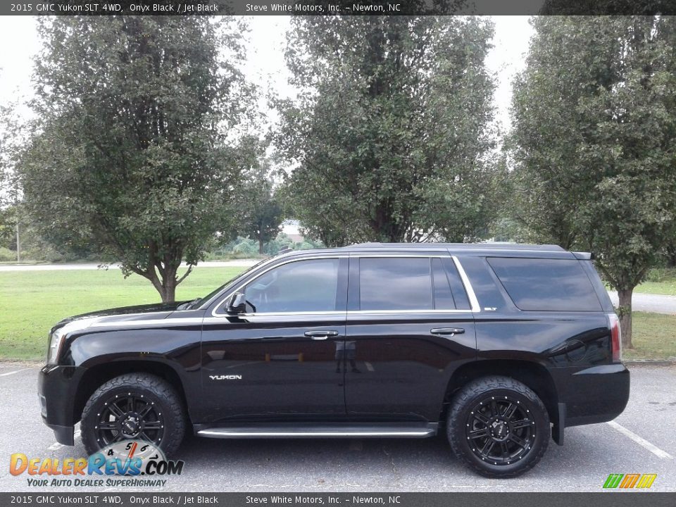 2015 GMC Yukon SLT 4WD Onyx Black / Jet Black Photo #1