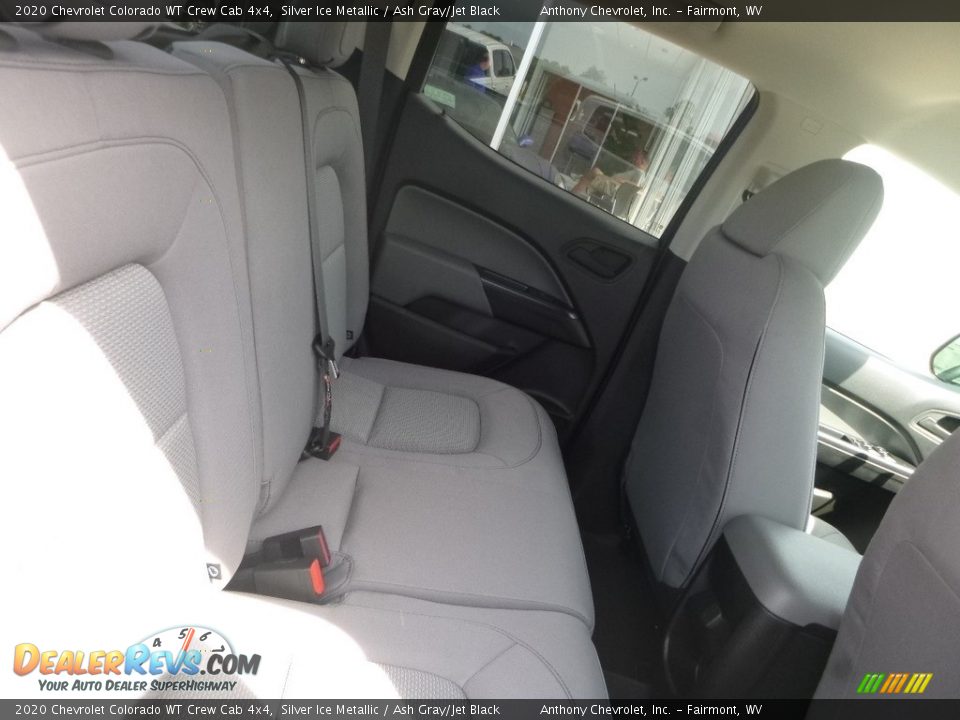 2020 Chevrolet Colorado WT Crew Cab 4x4 Silver Ice Metallic / Ash Gray/Jet Black Photo #5