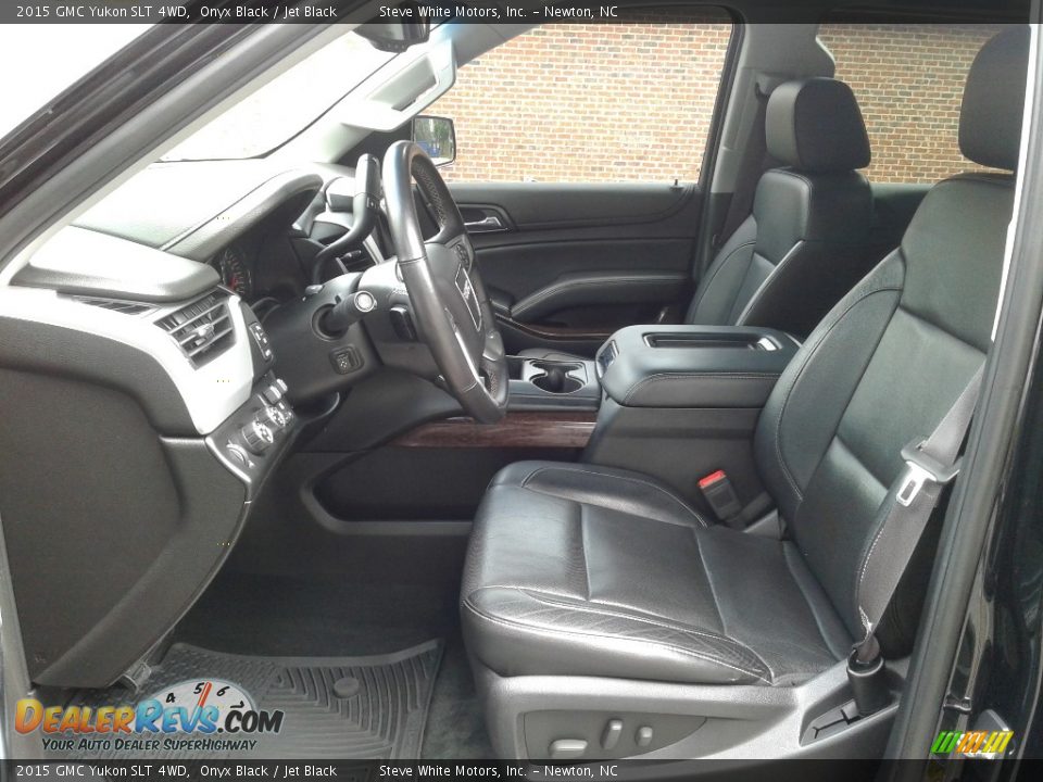 2015 GMC Yukon SLT 4WD Onyx Black / Jet Black Photo #11