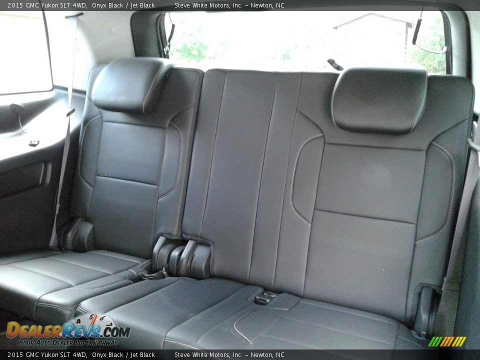 2015 GMC Yukon SLT 4WD Onyx Black / Jet Black Photo #13