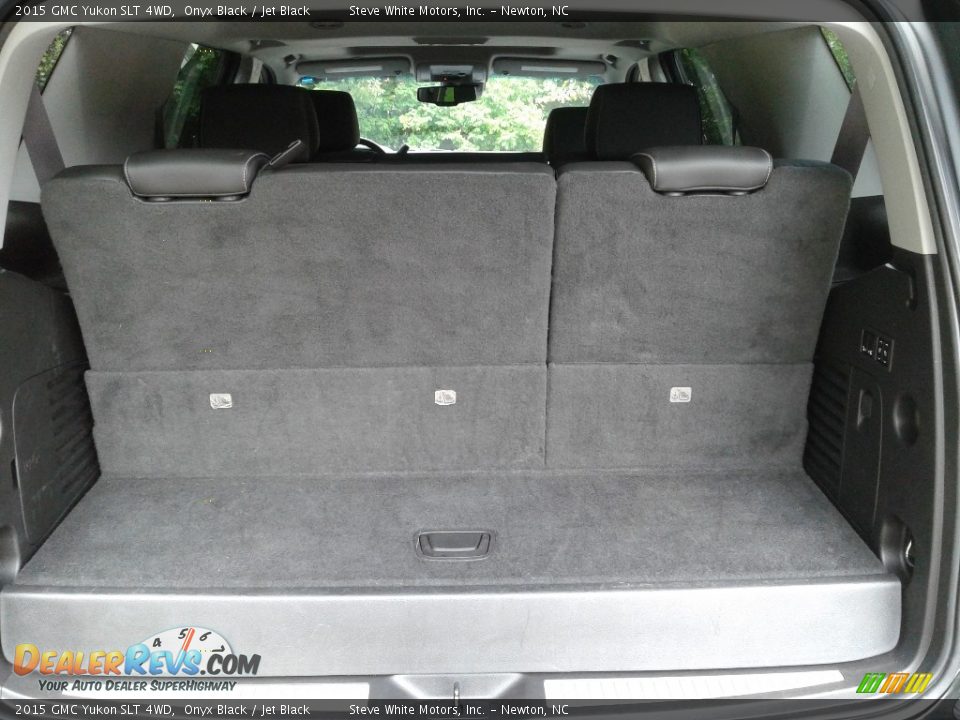 2015 GMC Yukon SLT 4WD Onyx Black / Jet Black Photo #15