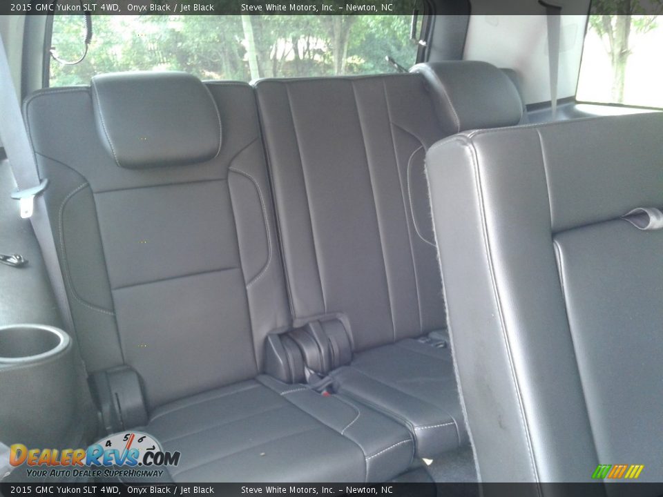 2015 GMC Yukon SLT 4WD Onyx Black / Jet Black Photo #18