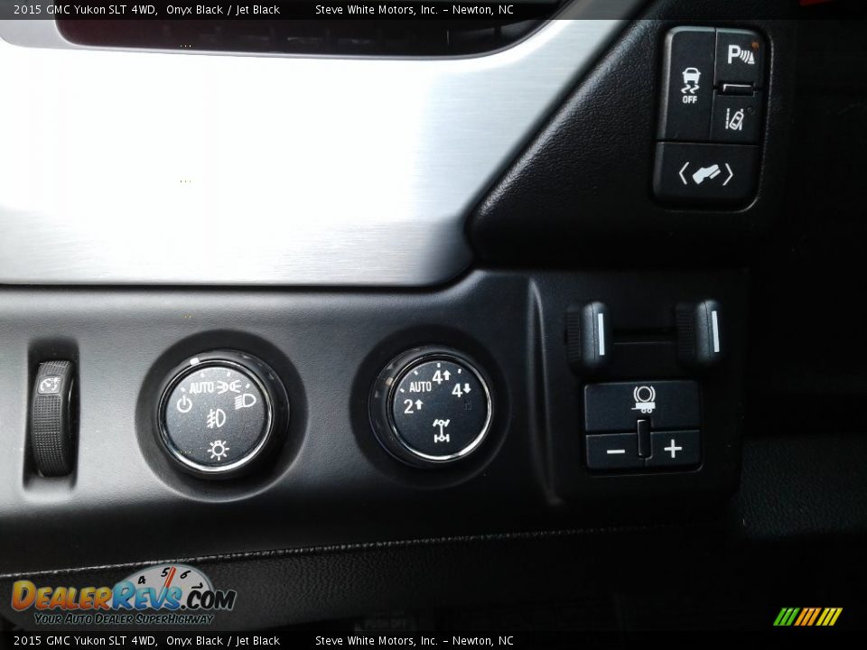2015 GMC Yukon SLT 4WD Onyx Black / Jet Black Photo #21