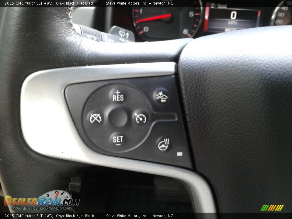 2015 GMC Yukon SLT 4WD Onyx Black / Jet Black Photo #22