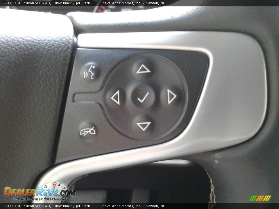 2015 GMC Yukon SLT 4WD Onyx Black / Jet Black Photo #23