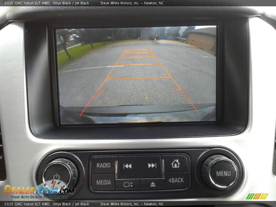 2015 GMC Yukon SLT 4WD Onyx Black / Jet Black Photo #27