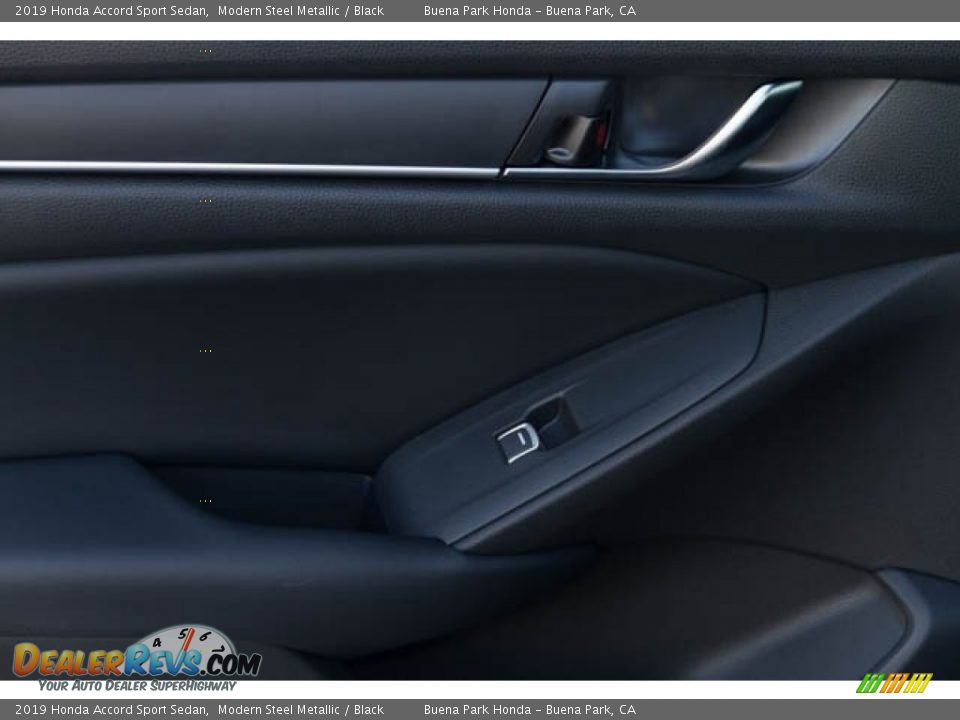 2019 Honda Accord Sport Sedan Modern Steel Metallic / Black Photo #35